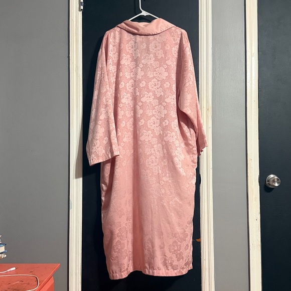 Victoria’s Secret 90s Vintage Gold Label Paisley Embossed Robe Size: L - Picture 4 of 6